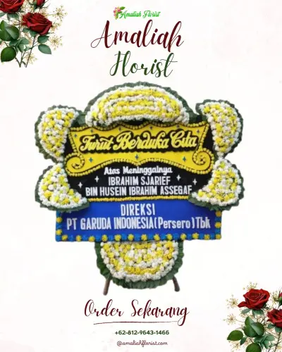 Papan Bunga Duka di Padakaton